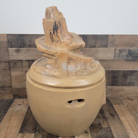 Adventure Mountain 1979 Vintage Rare Blow Mold Toy‎ Chest/Box Sun Products Alley - Picture 4 of 12